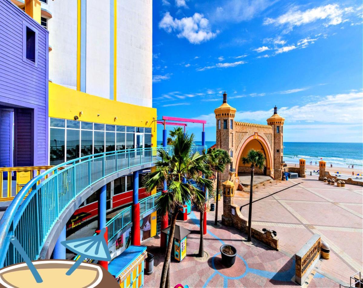 16Th Floor 1 Bedroom Resort Condo Direct Oceanfront Wyndham Ocean Walk Resort Daytona Beach 1605 Luaran gambar