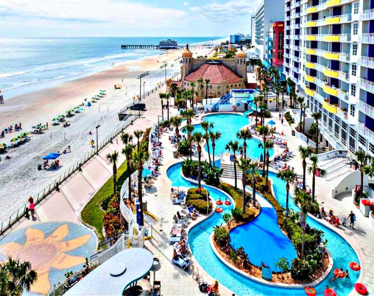 16Th Floor 1 Bedroom Resort Condo Direct Oceanfront Wyndham Ocean Walk Resort Daytona Beach 1605 Luaran gambar
