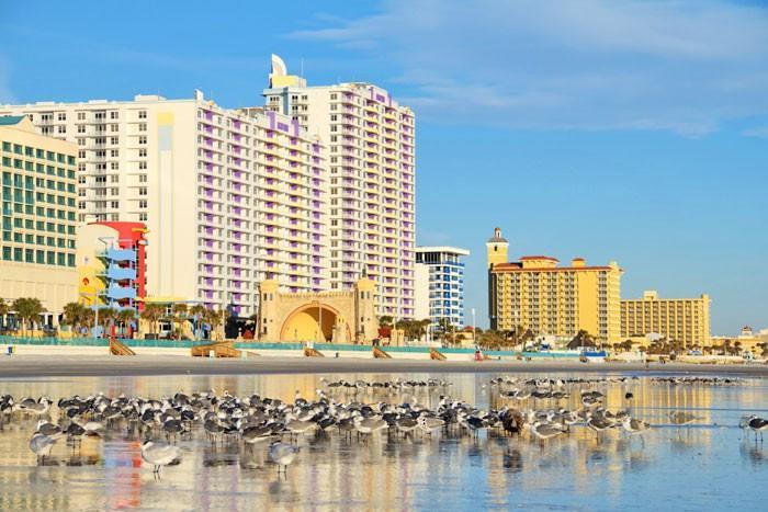 16Th Floor 1 Bedroom Resort Condo Direct Oceanfront Wyndham Ocean Walk Resort Daytona Beach 1605 Luaran gambar